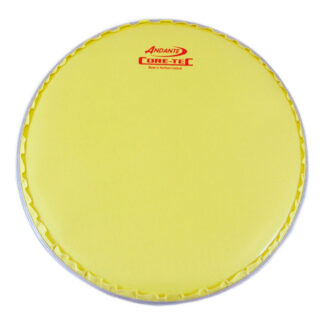 Andante Coretec Snare Drum Head (Yellow)
